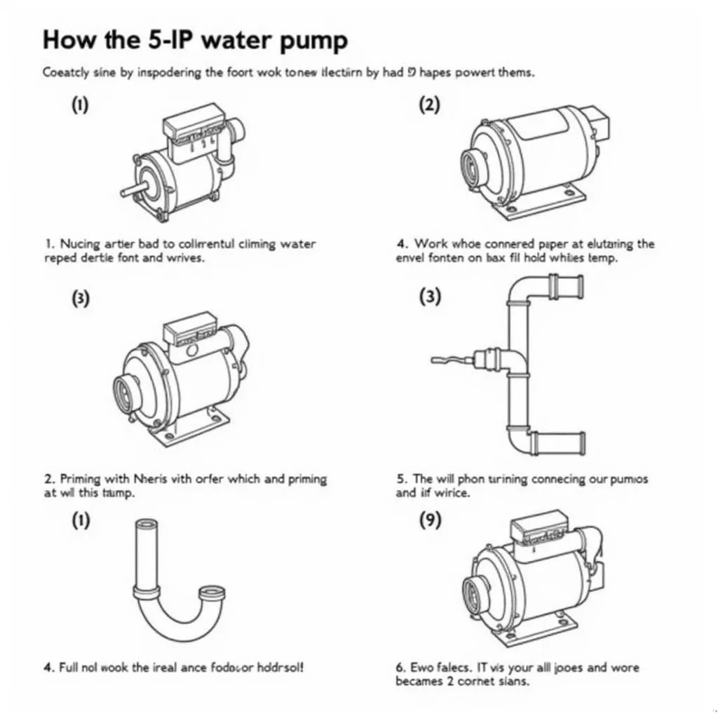 0.5 HP Water Pump Installation Guide