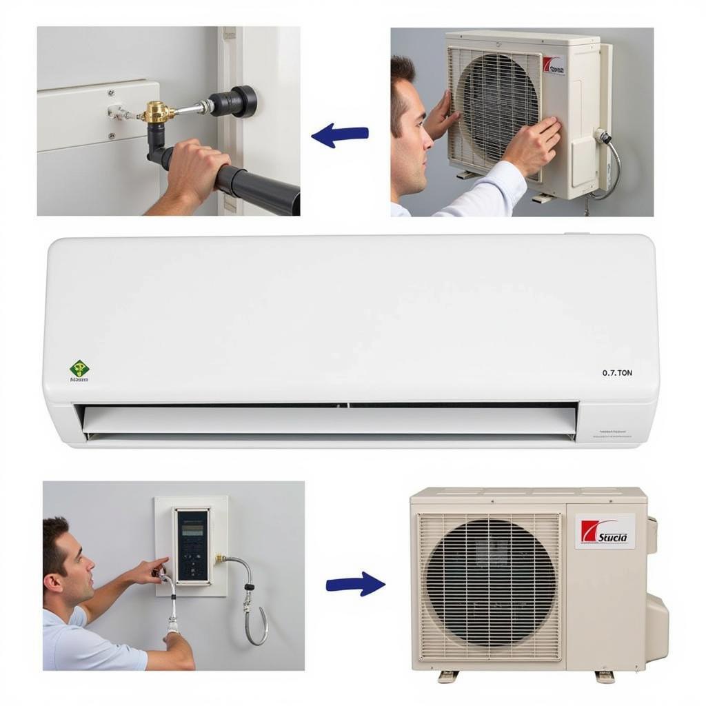 0.75 Ton Inverter AC Installation Guide in Pakistan