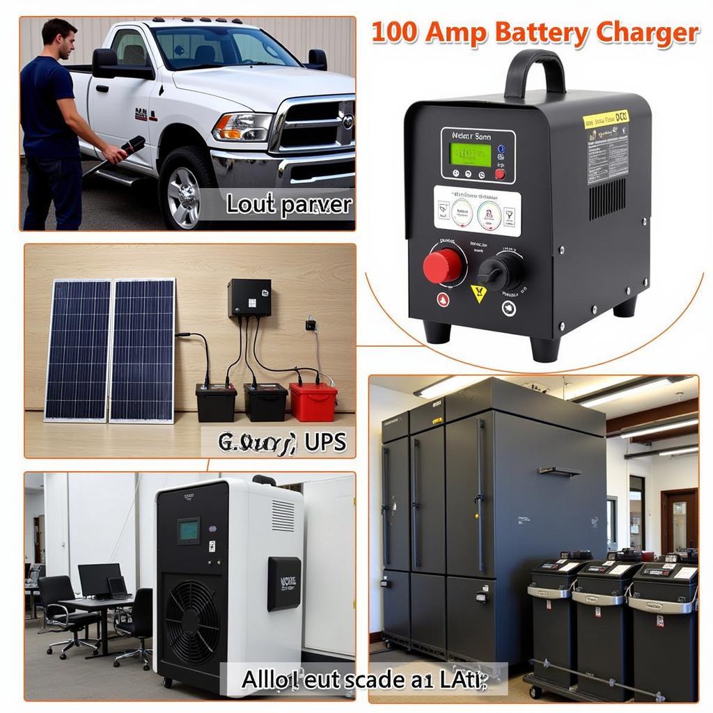 Applications of 100 Amp Battery Chargers in Pakistan