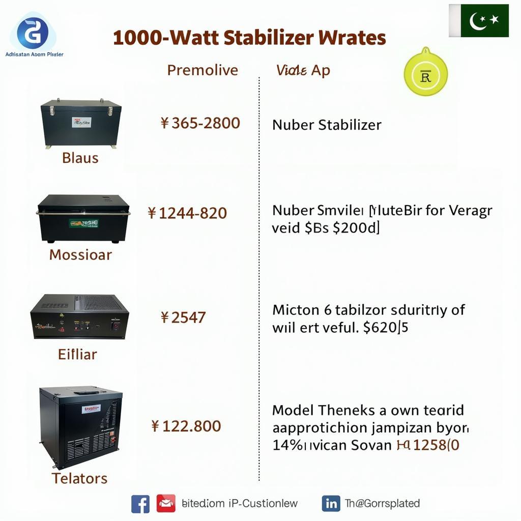 10000 Watt Stabilizer Price in Pakistan - Various Models and Brands