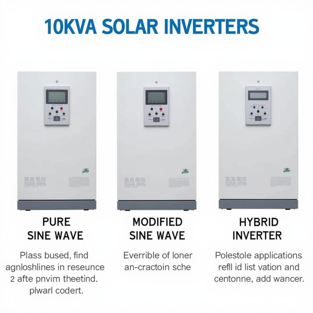 10kva Solar Inverter Types Available in Pakistan