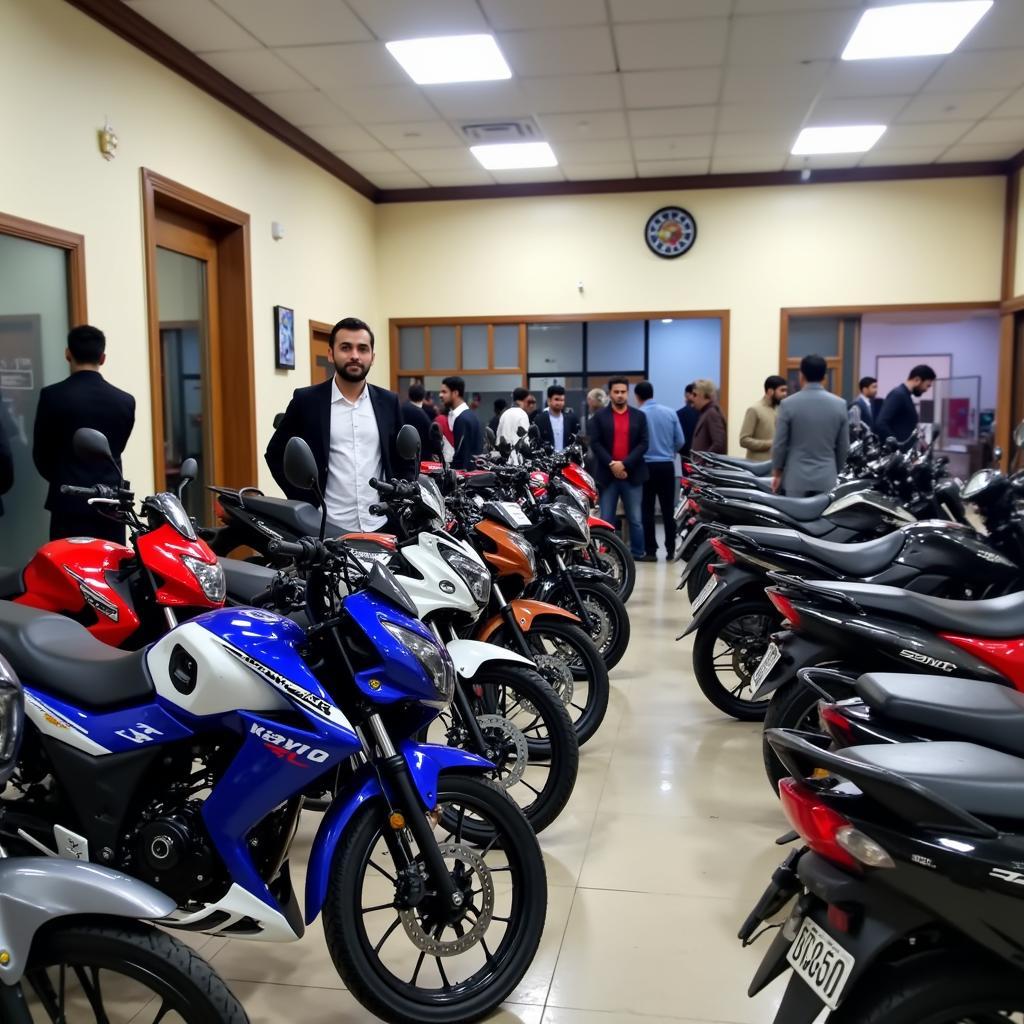 110cc Bike Showroom in Pakistan