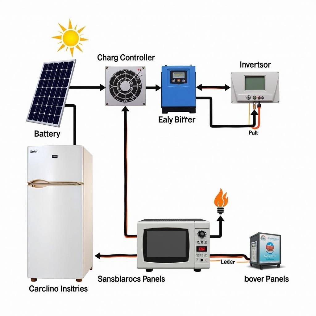 12 Volt Solar AC System Pakistan