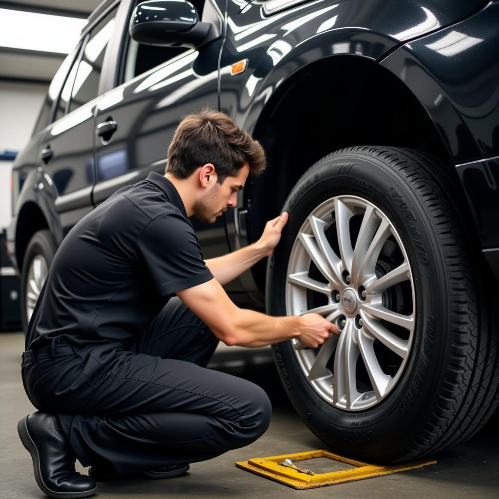 Installing 165 65 R13 Tyres on a Car