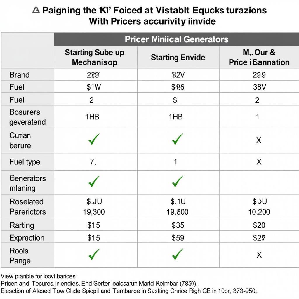 1KV Generator Price Comparison in Pakistan