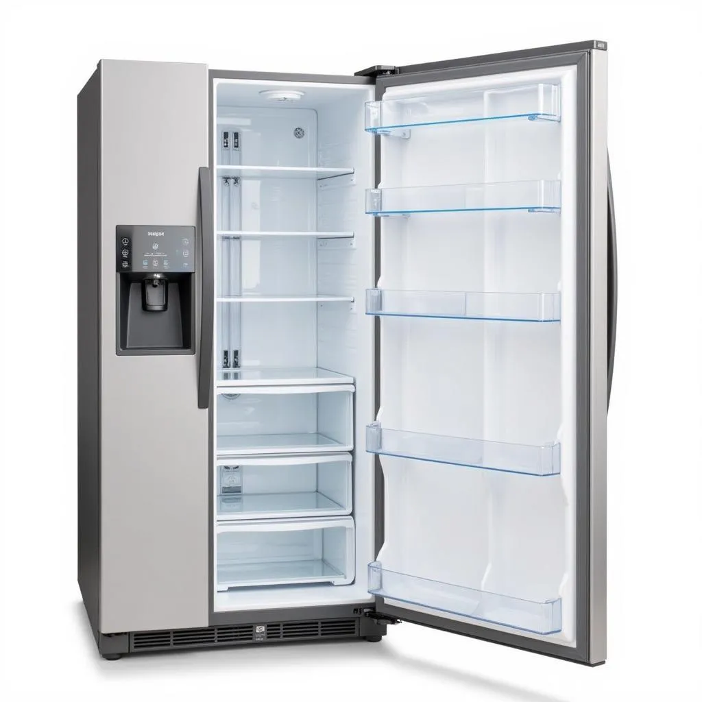 Modern 2 Door Fridge with Features