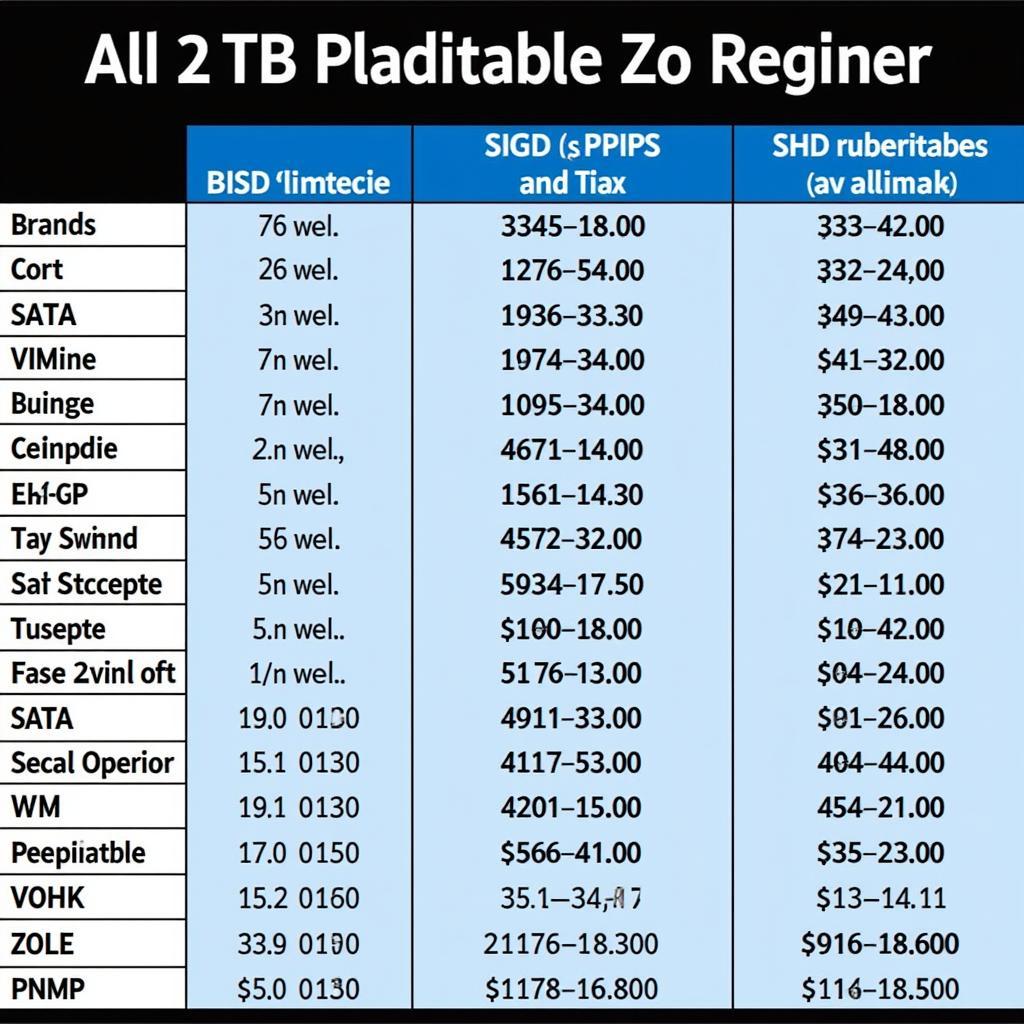 2 TB SSD Price Comparison in Pakistan