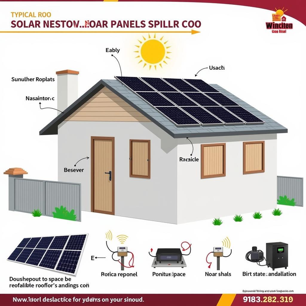 200w Solar Panel Installation in Pakistan: Rooftop Setup Example