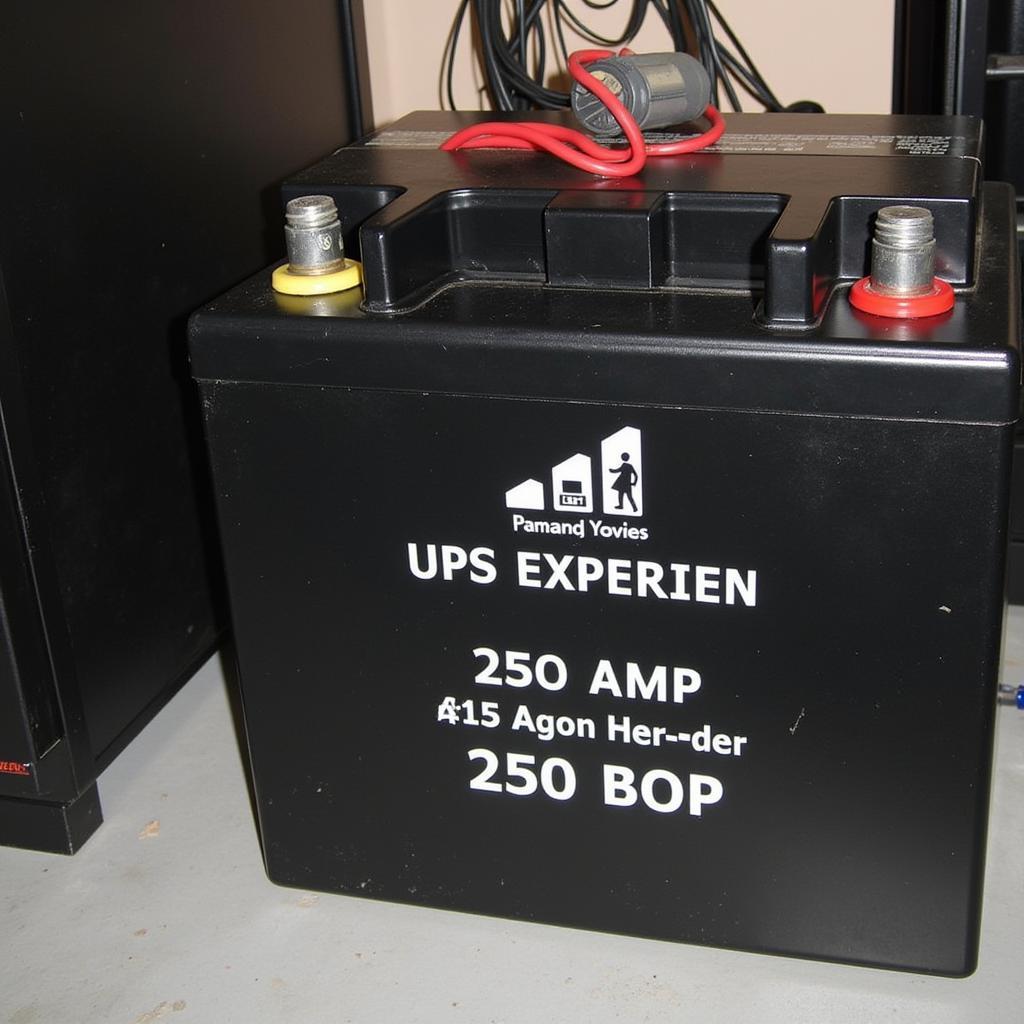 250 Amp Battery in a UPS System in Pakistan