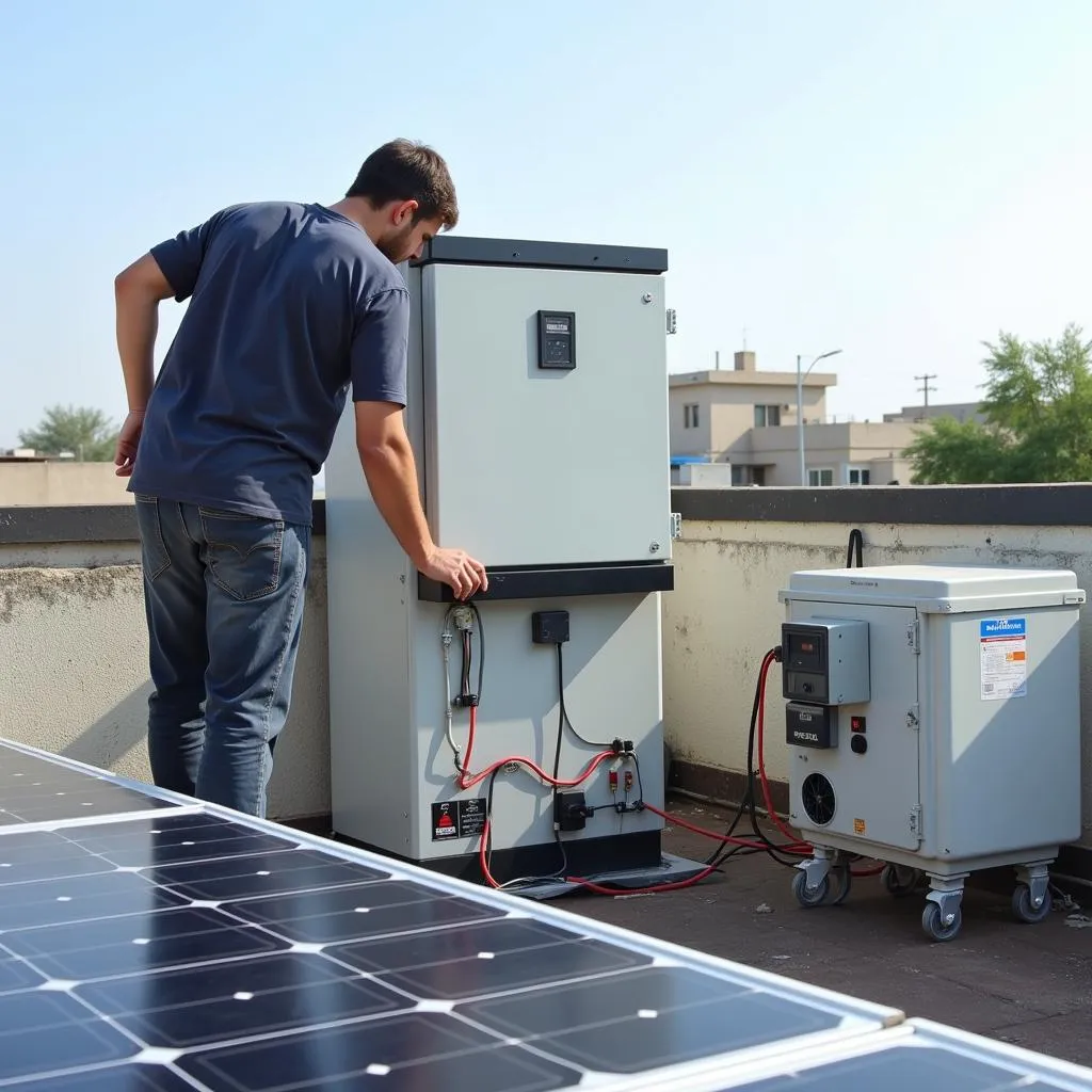 3 Phase Solar Inverter Installation in Pakistan