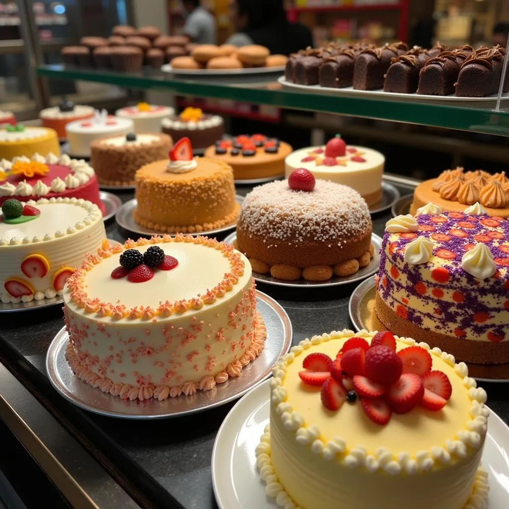 Assortment of 4 Pound Cakes in Pakistan