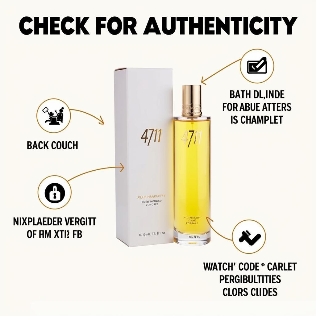 Authenticating 4711 Perfume