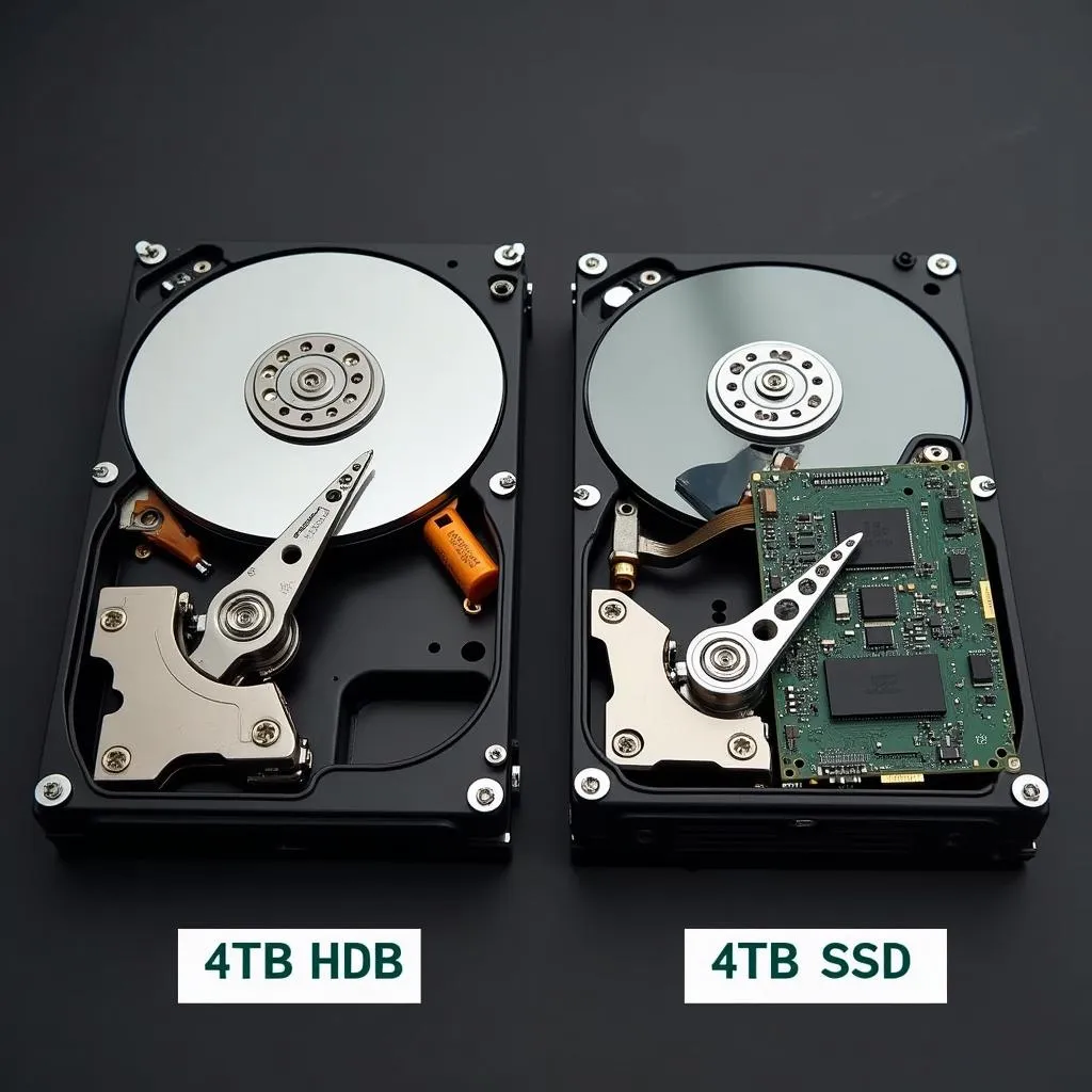 4TB Hard Disk Comparison: HDD vs SSD