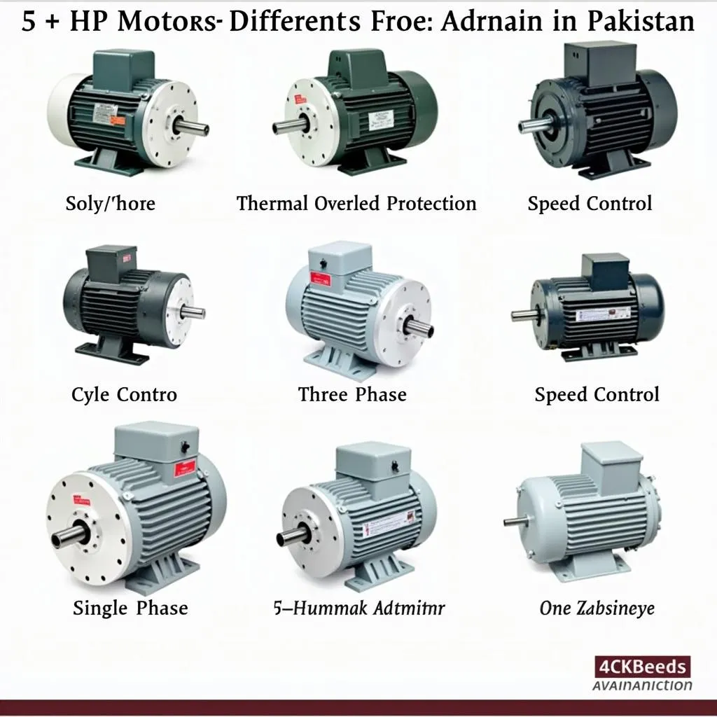 5 HP Motors in Pakistan