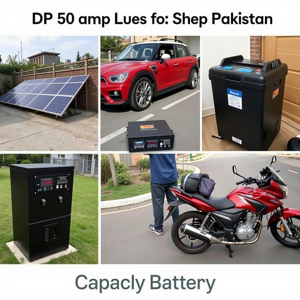 Applications of 50 Amp Batteries