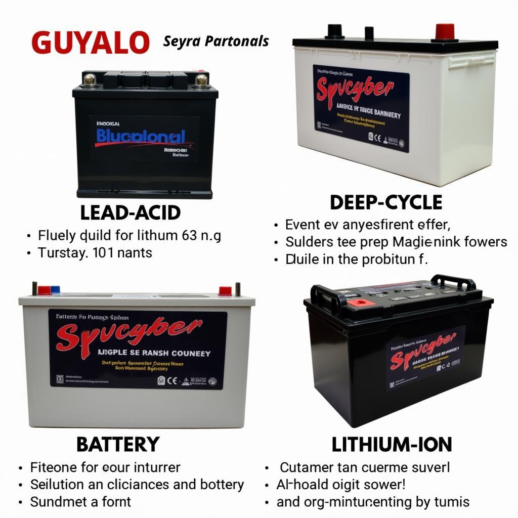 Types of 50 Amp Batteries