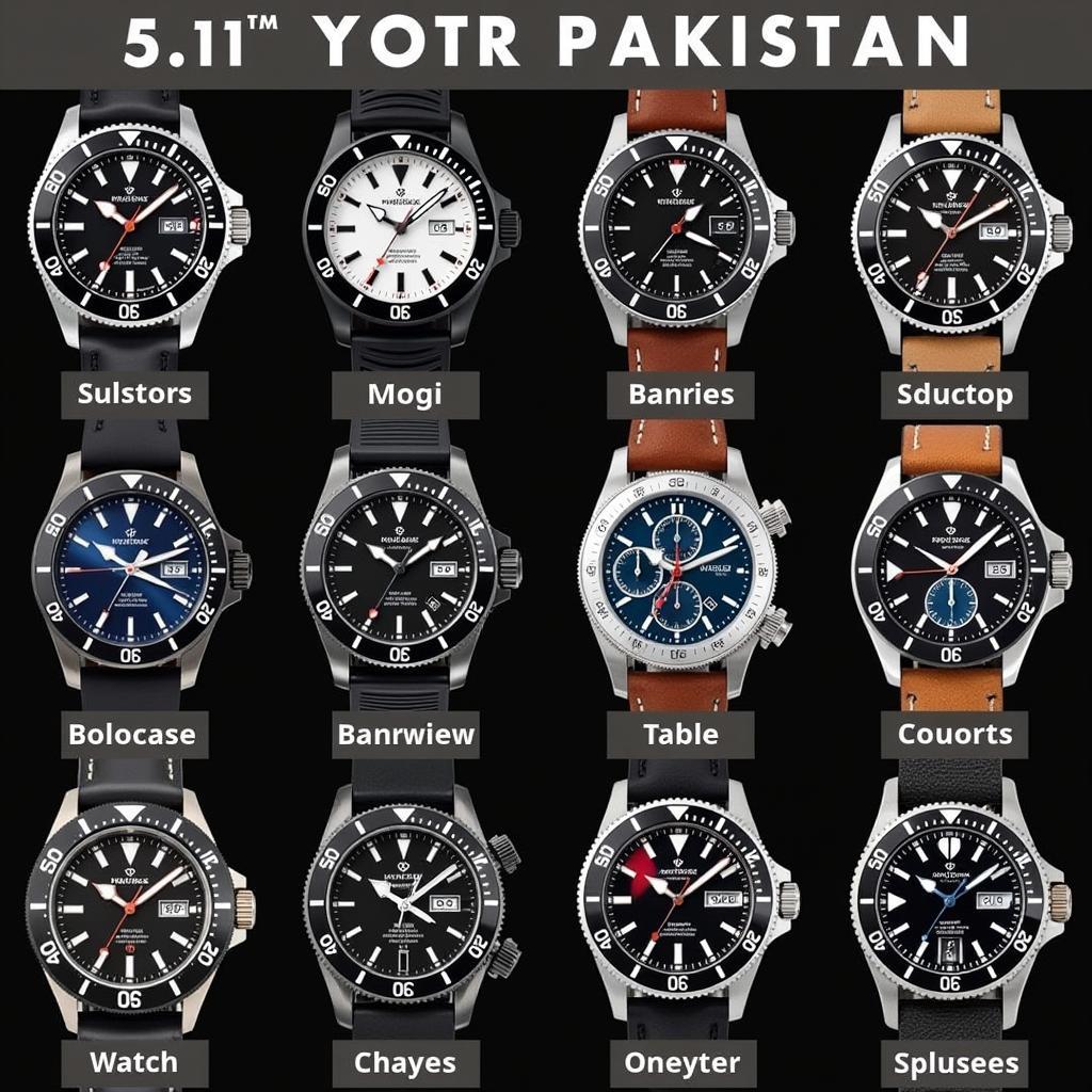 5.11 Tactical Watch Models in Pakistan