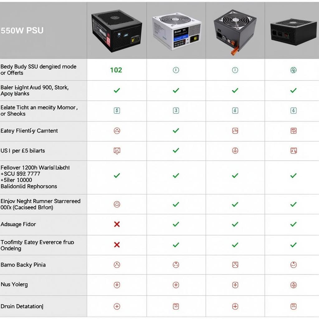 550W PSU Price Range in Pakistan