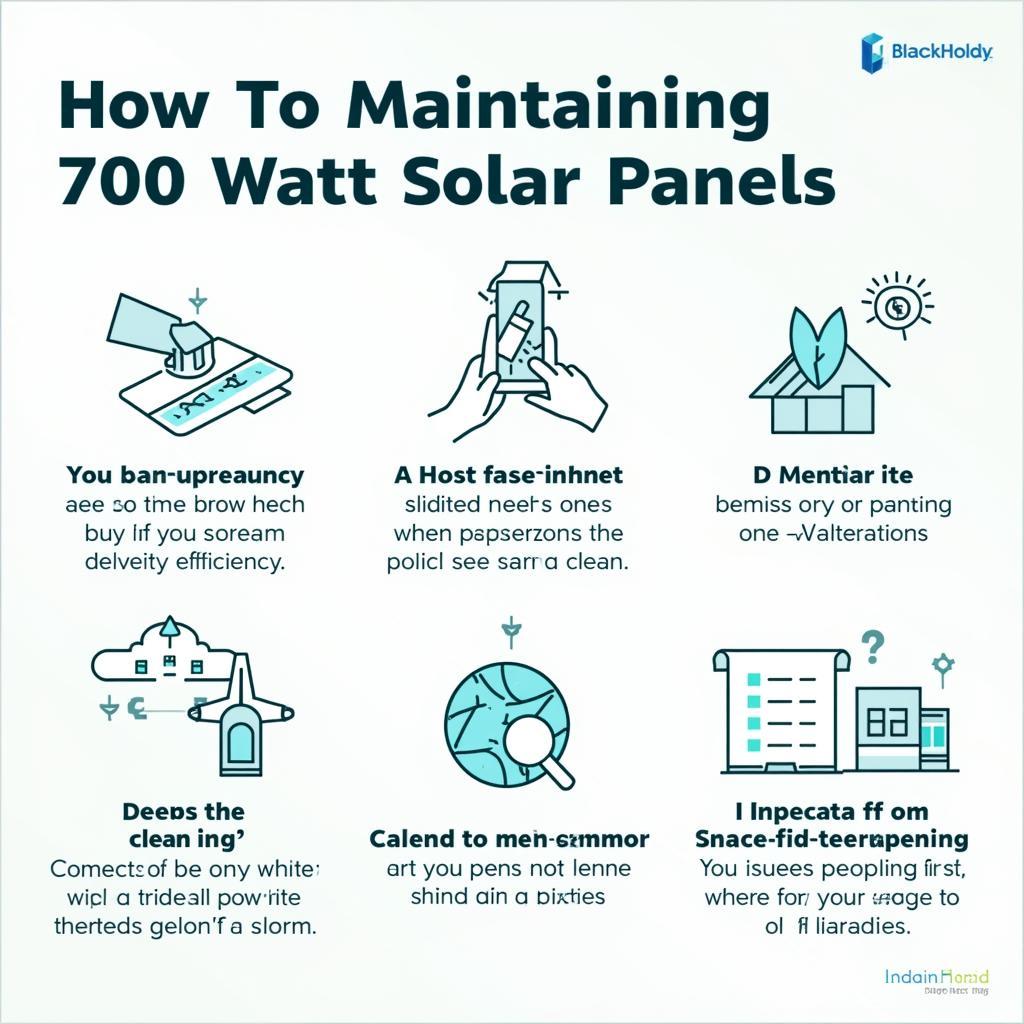 700 Watt Solar Panel Maintenance Tips 