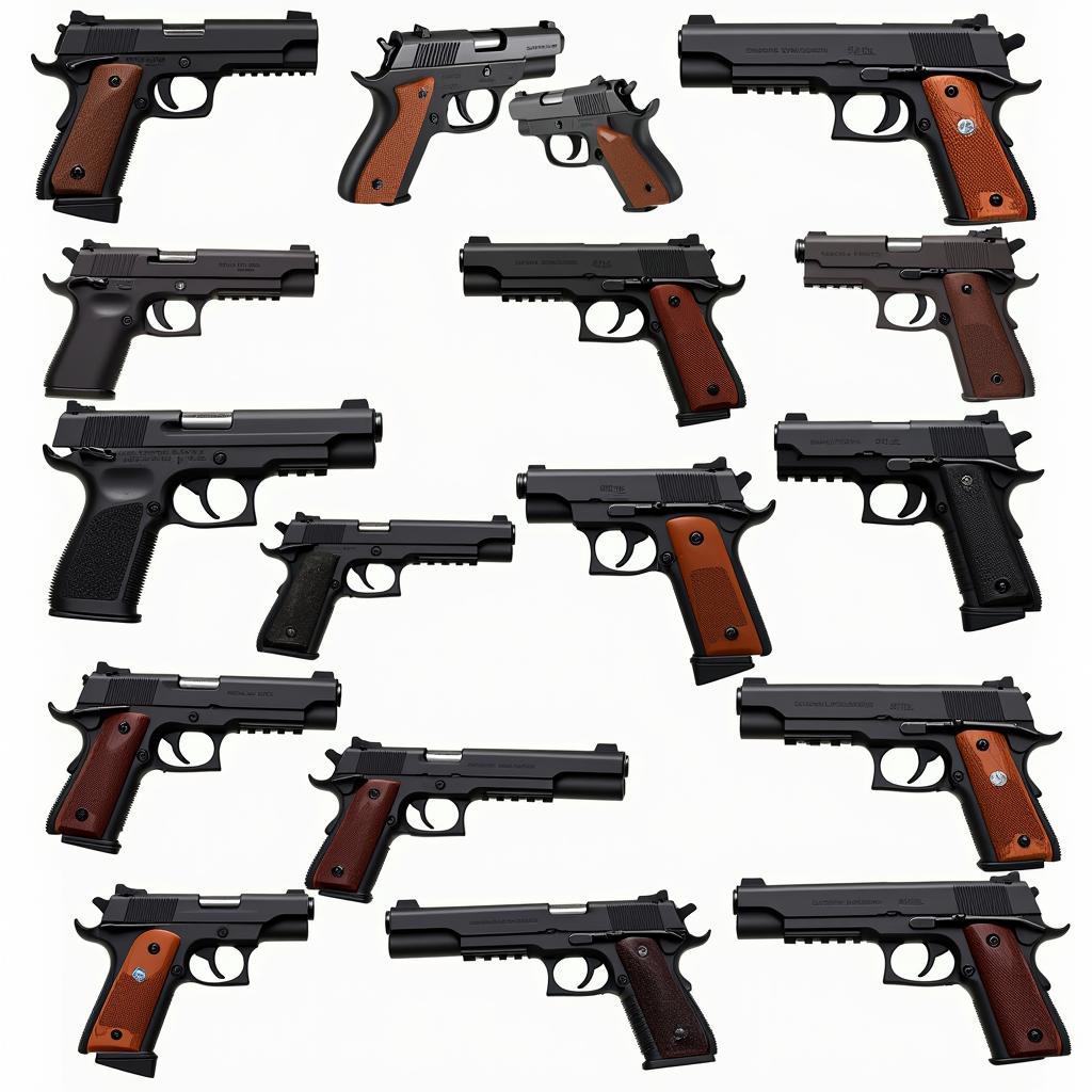 Popular 9mm pistol models in Pakistan in 2017