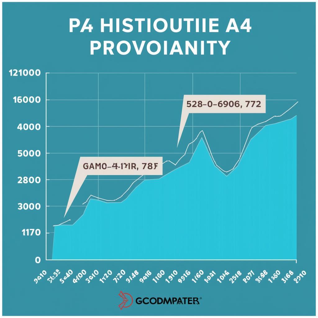 Graph illustrating A4 RIM paper price fluctuations over time in Pakistan