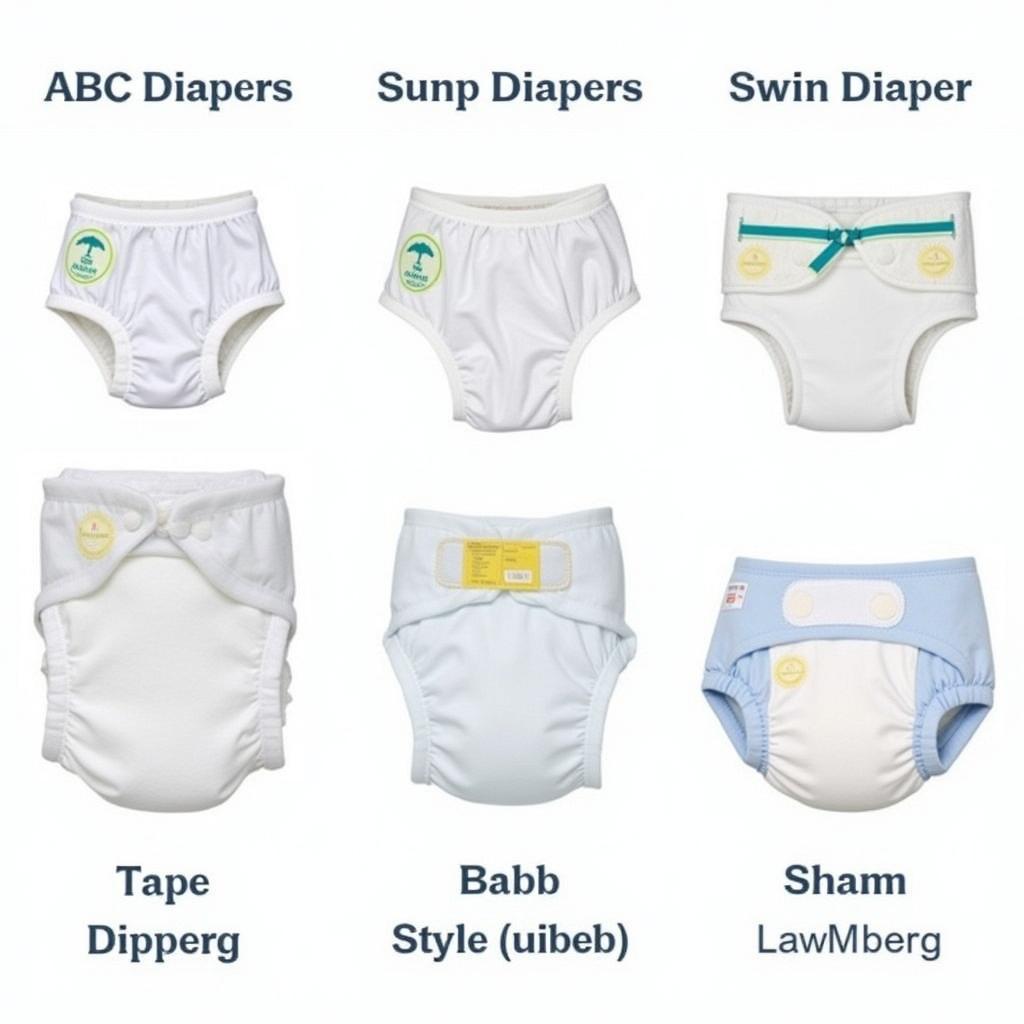 Types of ABC Diapers