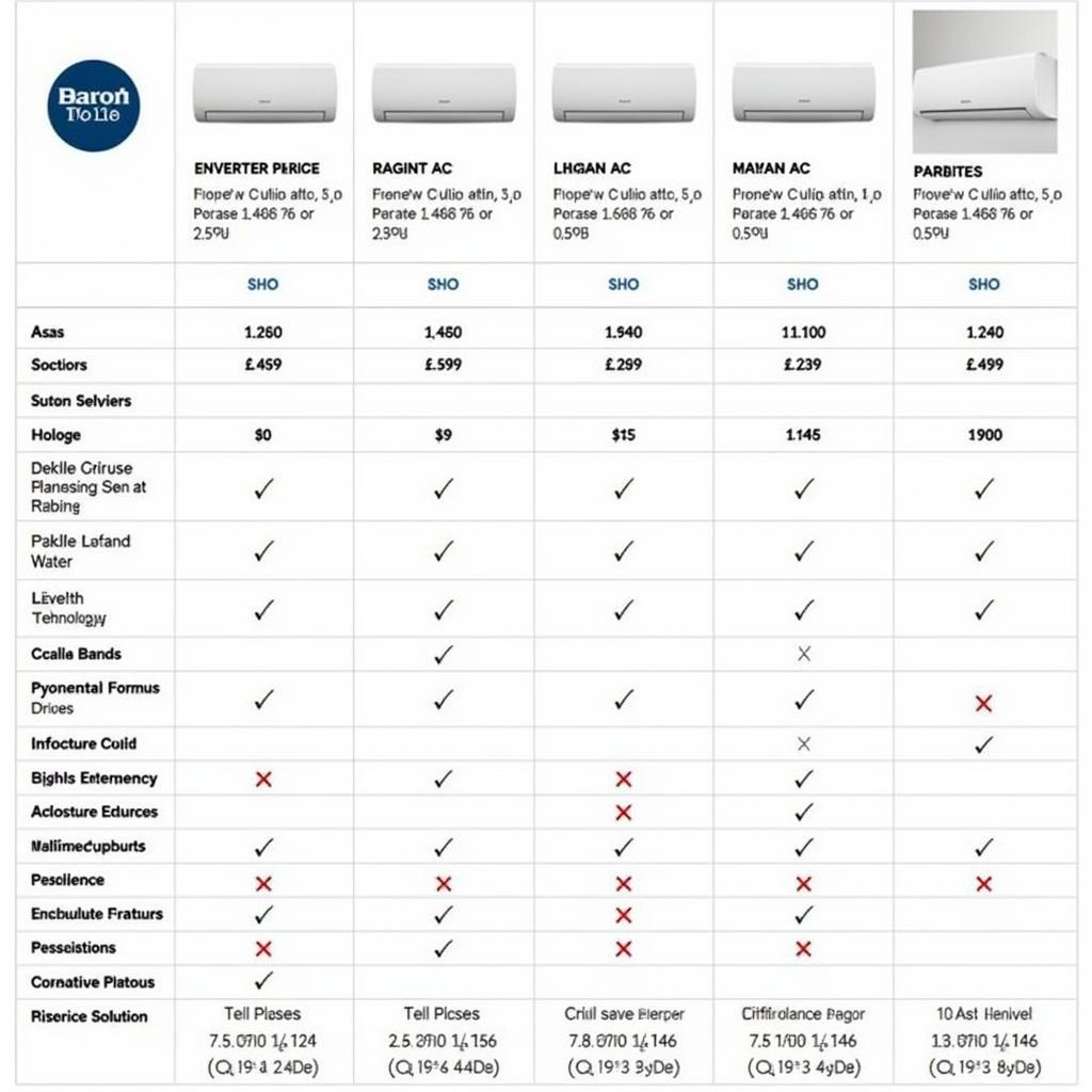 AC Price Comparison