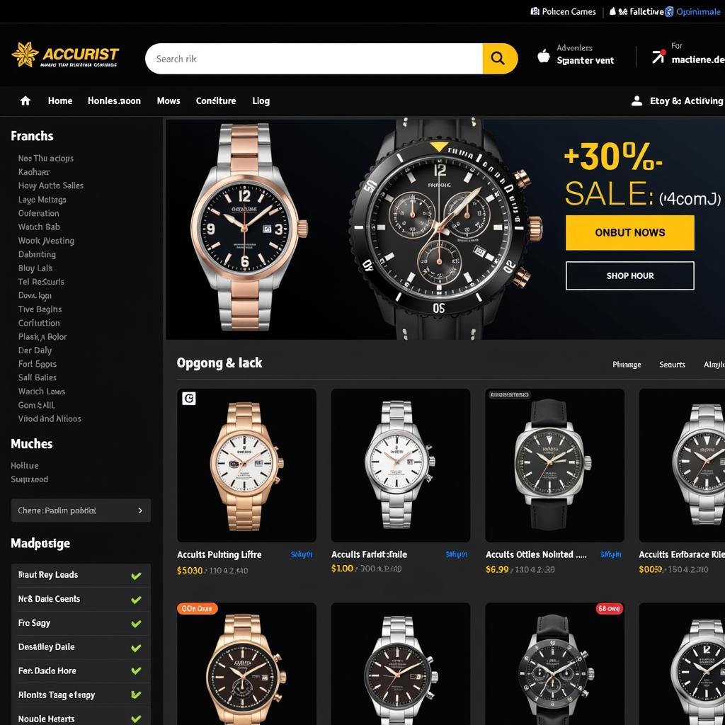 Finding Accurist Watch Deals Online