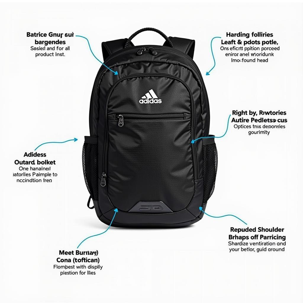 Adidas Backpack Features