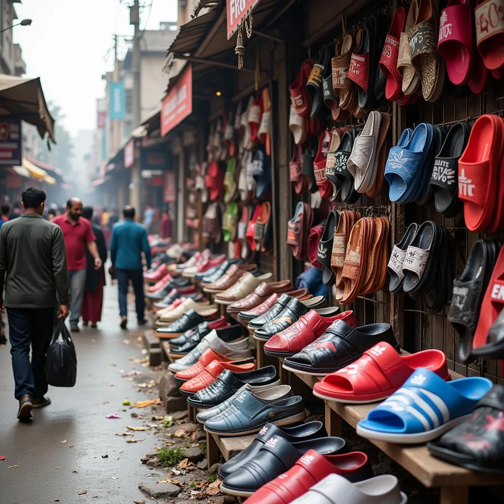 Adidas Sandals in Pakistani Market