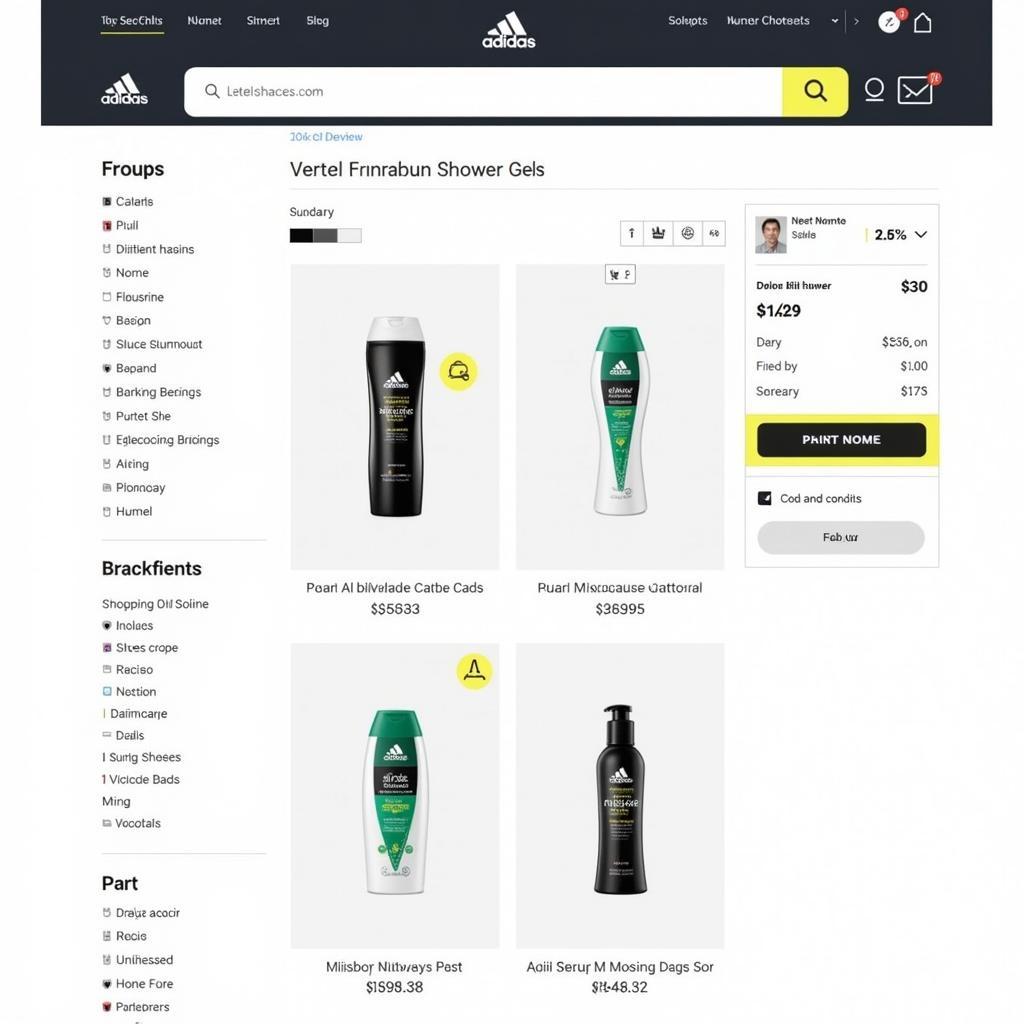 Shopping for Adidas Shower Gel Online