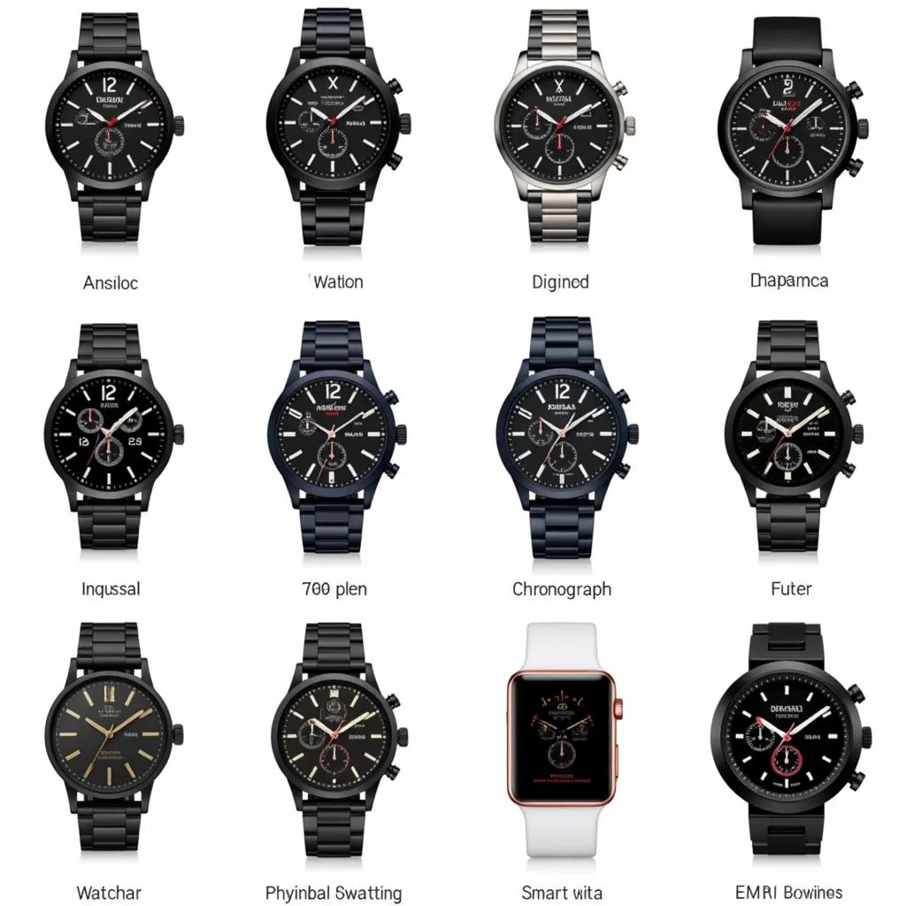 Adimax Watch Collection - Different Styles