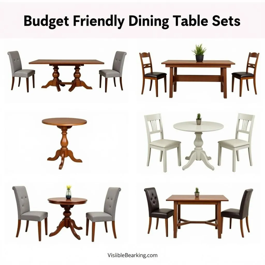 Affordable Dining Table Sets in Pakistan