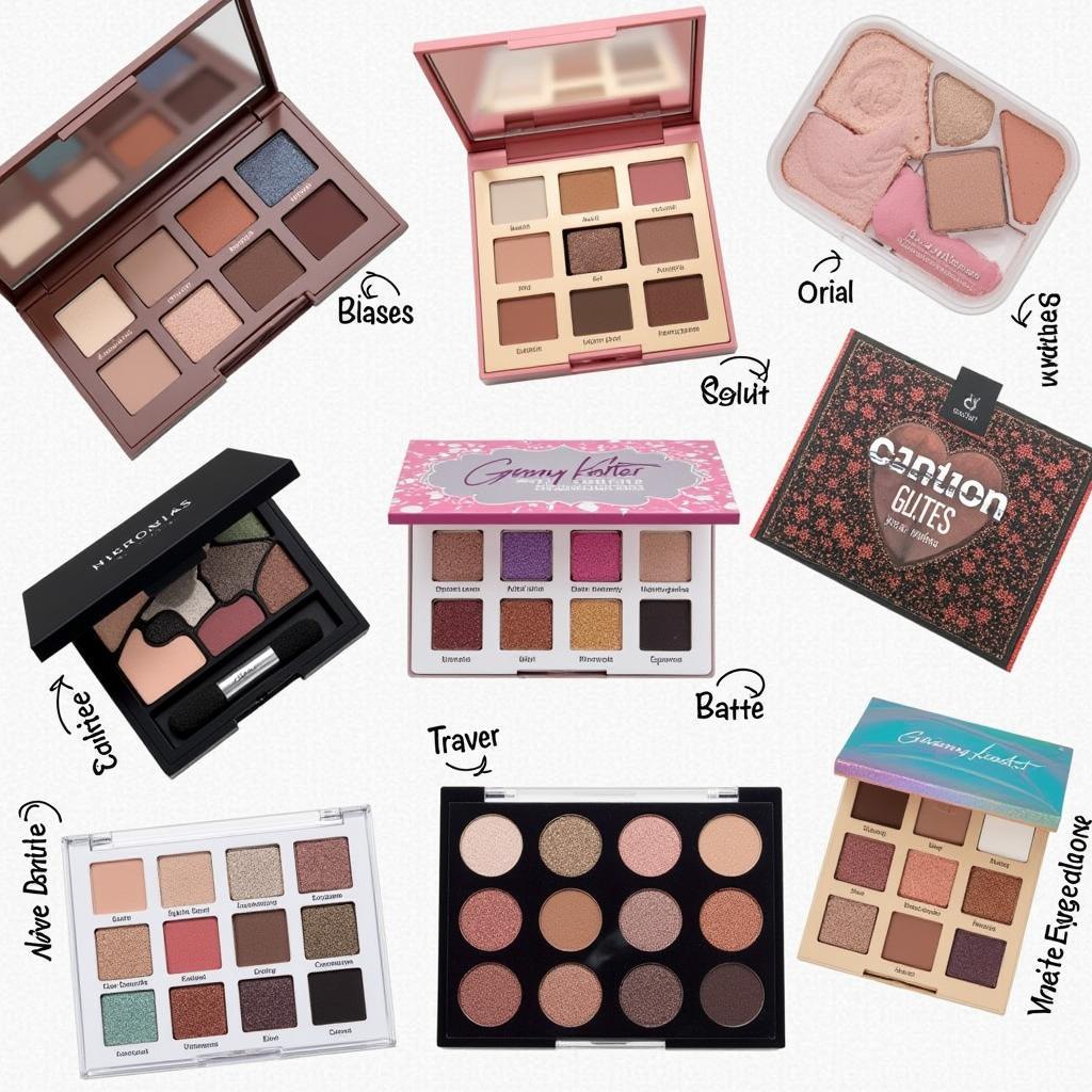 Affordable Glitter Eyeshadow Palettes in Pakistan