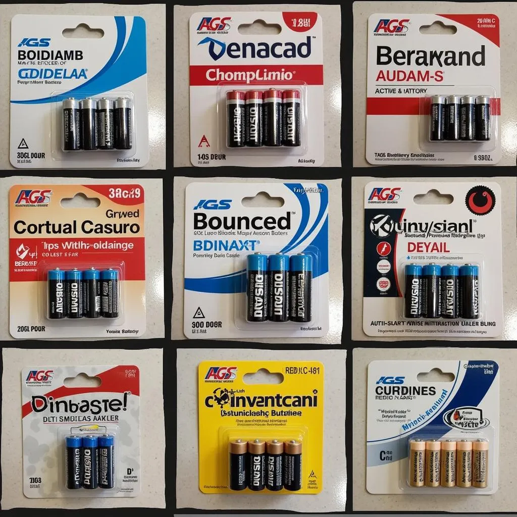 Different types of AGS dry batteries available in Pakistan