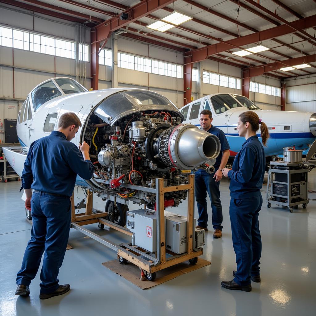 Modern Aircraft Maintenance Training Facility