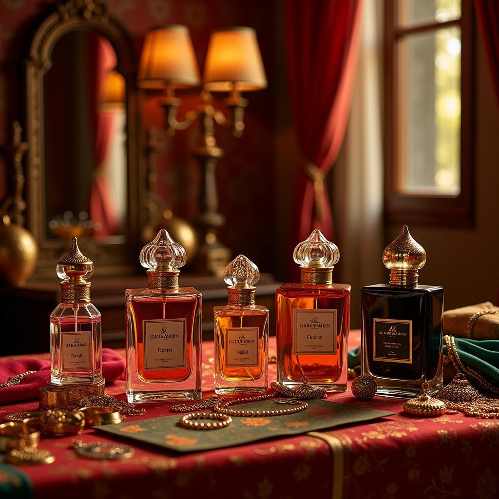 Al Haramain Perfumes in a Traditional Pakistani Setting