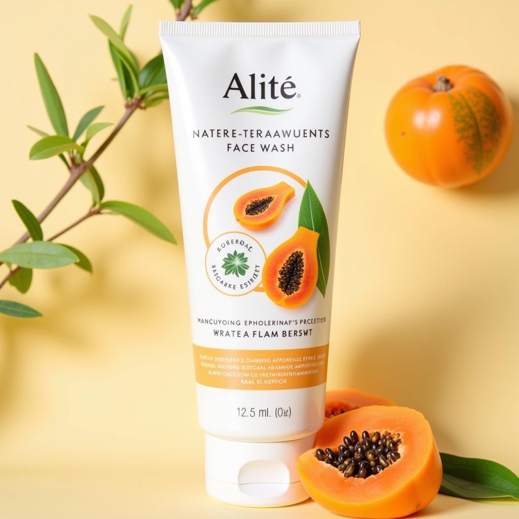 Alite Natural Fairness Face Wash with papaya extract