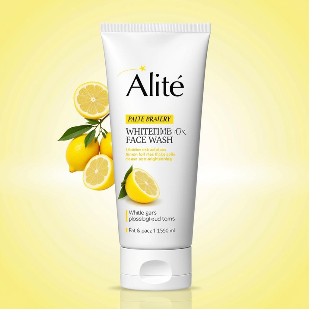  Alite Whitening Face Wash with lemon extracts