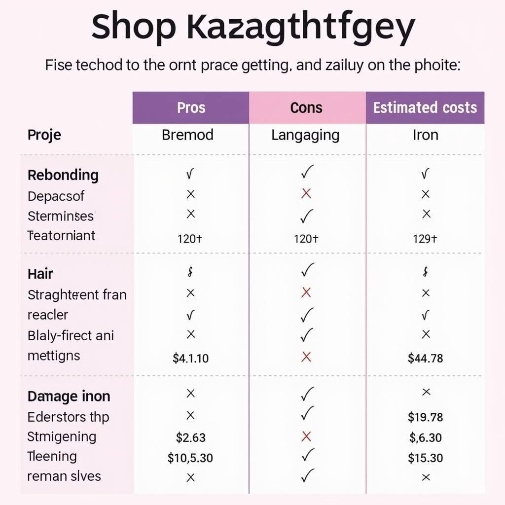 Alternative hair straightening methods compared