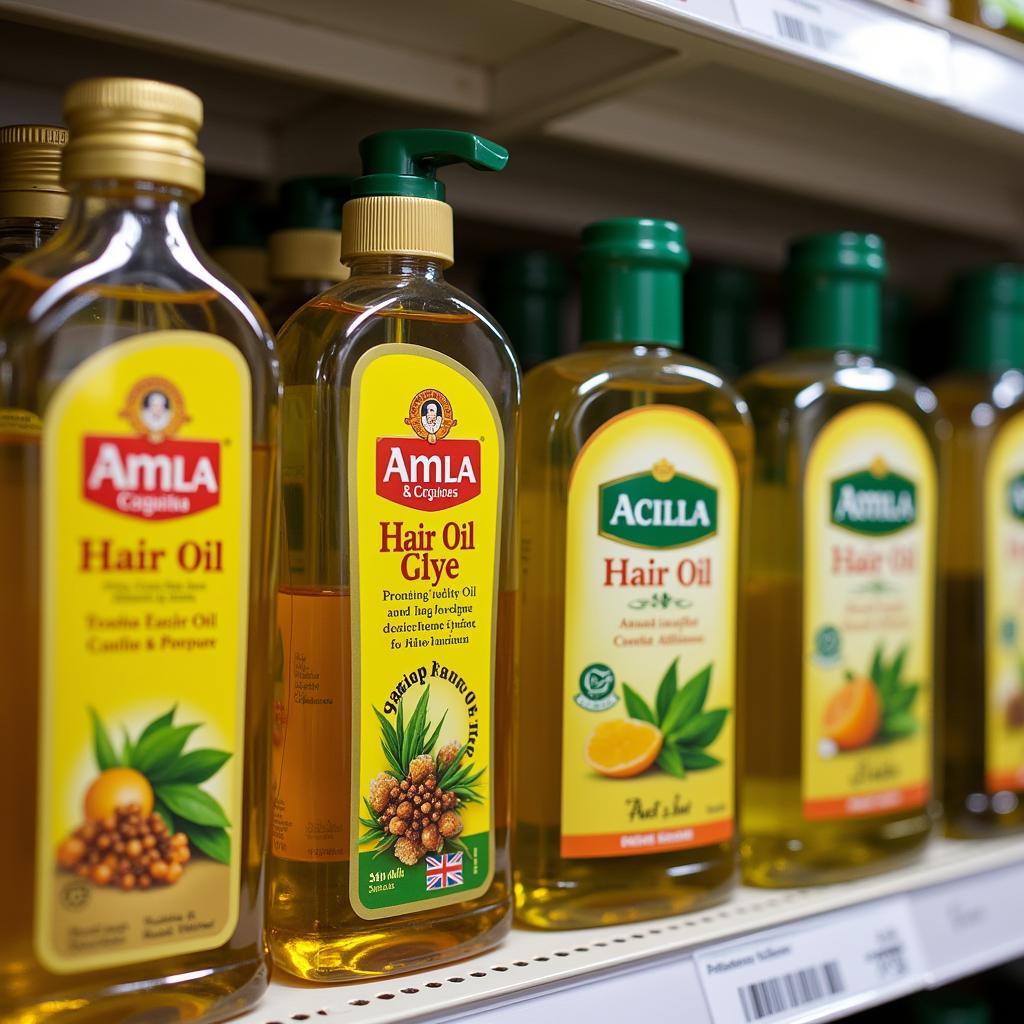 Amla Hair Oil on Shelf