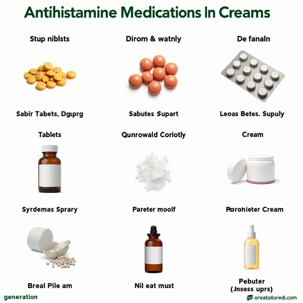 Different Antihistamine Types in Pakistan