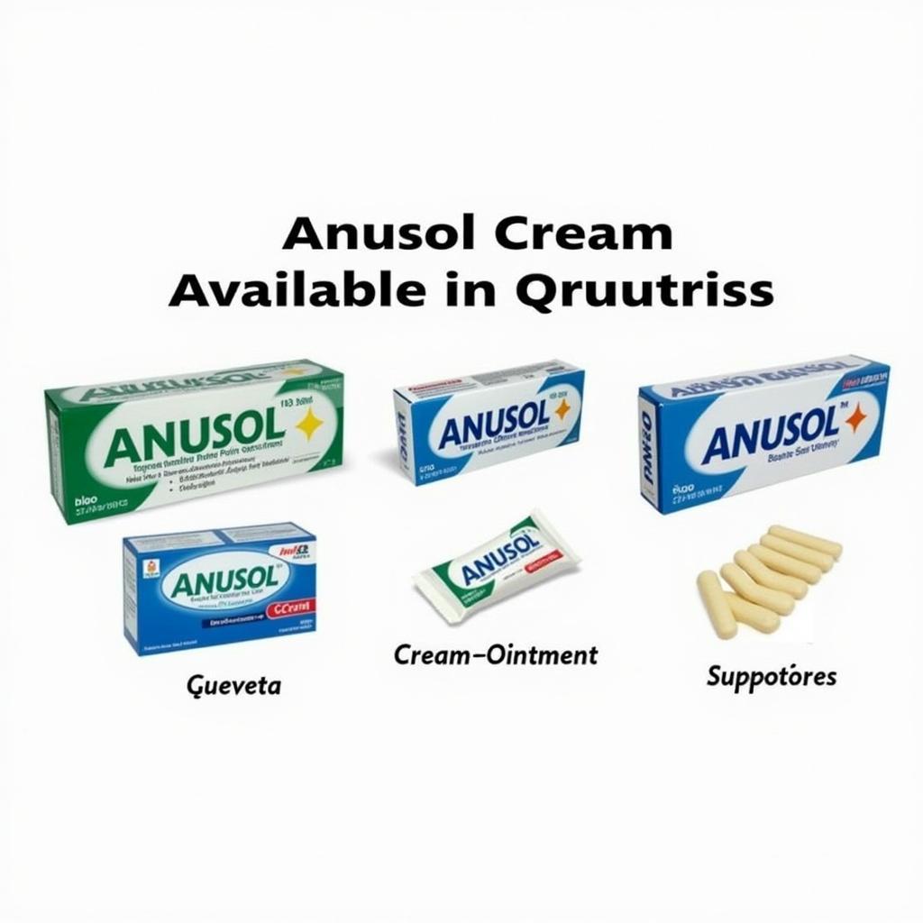 Anusol Cream Packaging in Pakistan