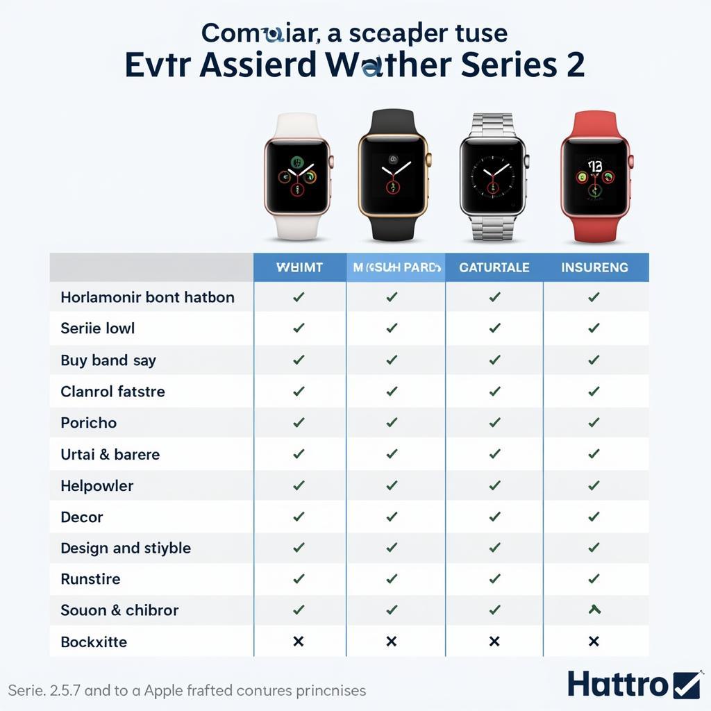 Comparing Apple Watch Series 2 with other models