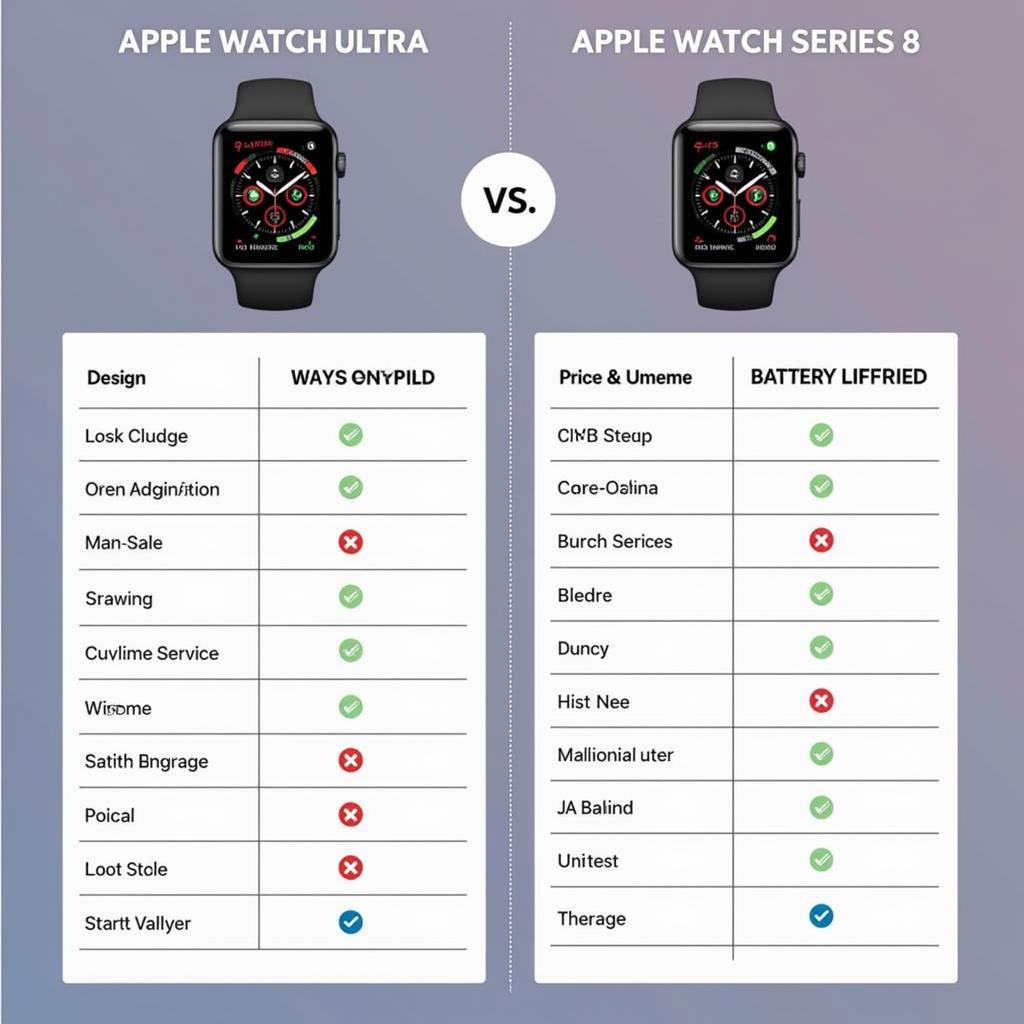 Apple Watch Ultra vs. Apple Watch Series 8