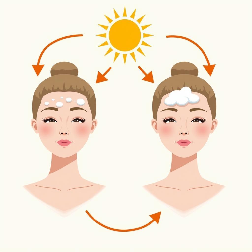 Steps to apply sunblock correctly