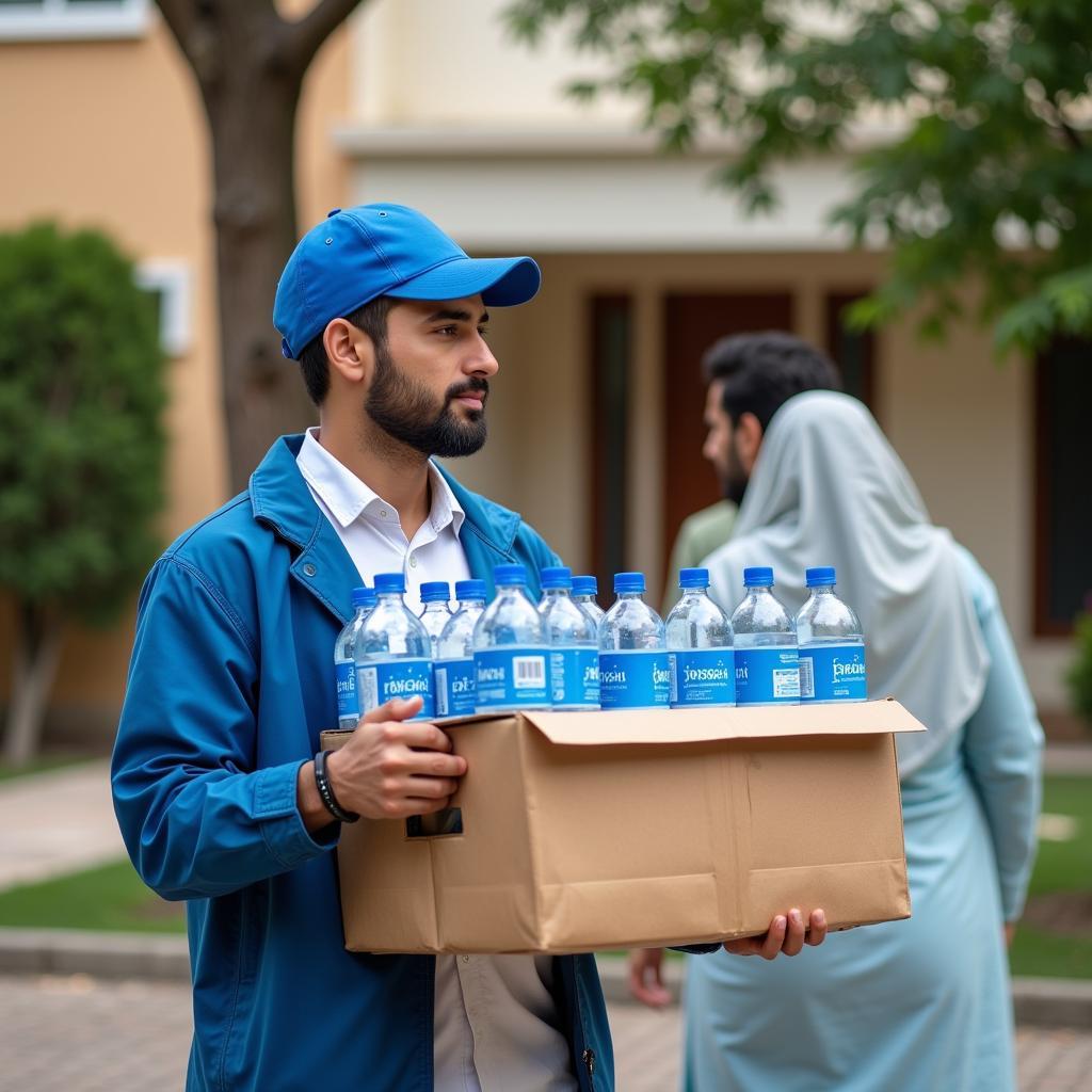 Aqua delivery service in Pakistan