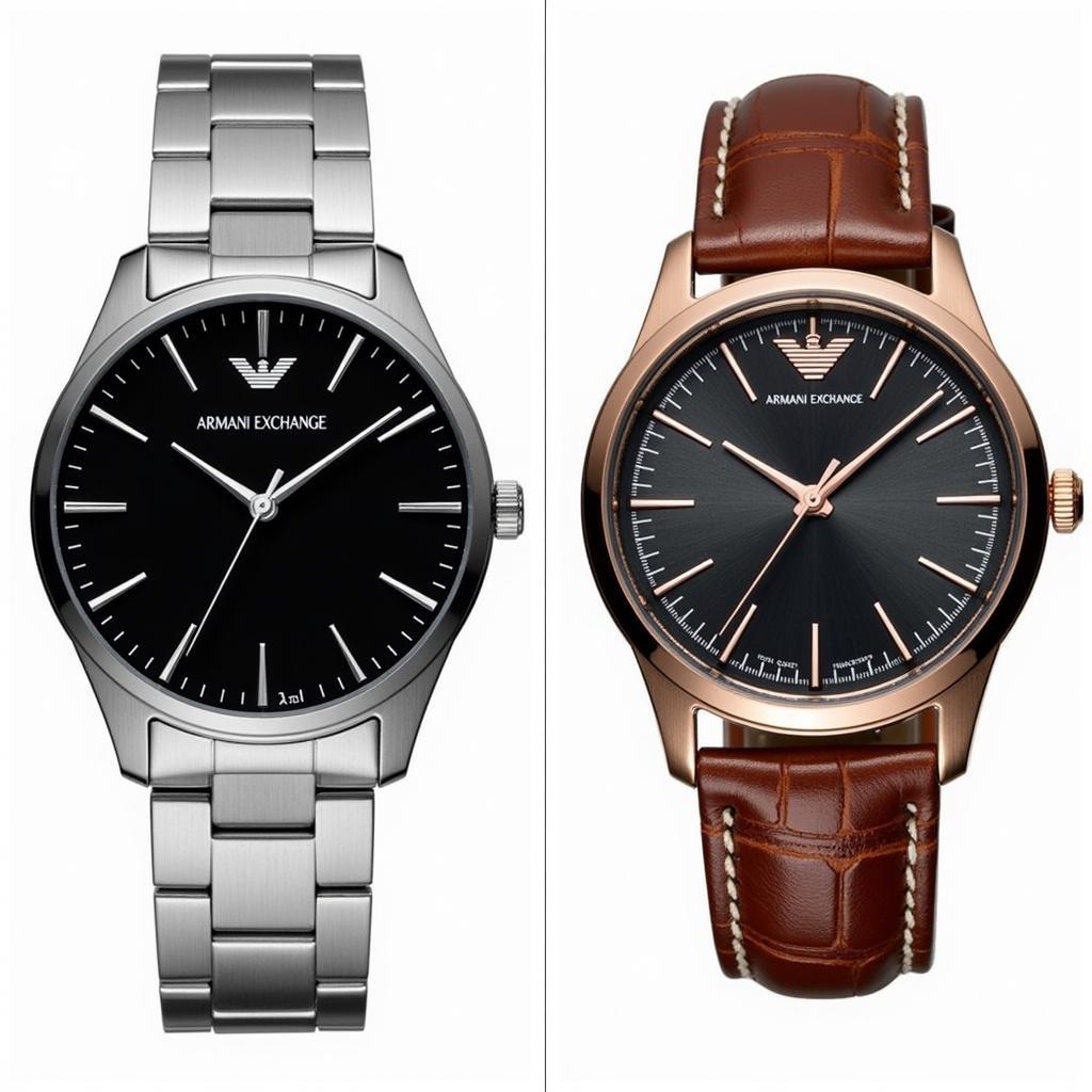 Armani Exchange Watch Materials