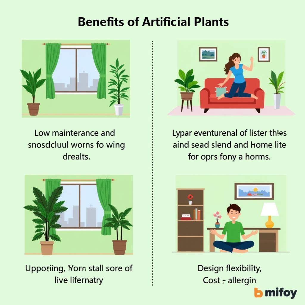 Benefits of Artificial Plants in Pakistan