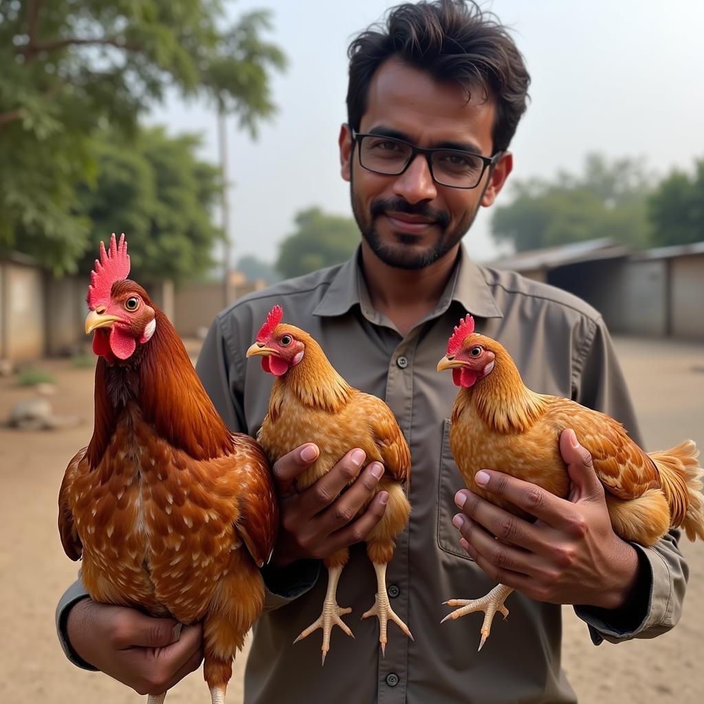 Aseel Hen Breeder